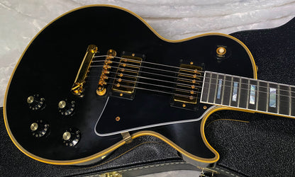 NEW! Gibson Custom Shop Murphy Lab '68 Les Paul Custom Reissue Ultra Light Aged Ebony Authorized Dealer - 9.2 lbs - G06602