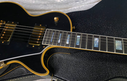 NEW! Gibson Custom Shop Murphy Lab '68 Les Paul Custom Reissue Ultra Light Aged Ebony Authorized Dealer - 9.2 lbs - G06602