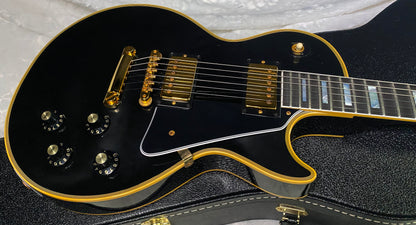 NEW! Gibson Custom Shop Murphy Lab '68 Les Paul Custom Reissue Ultra Light Aged Ebony Authorized Dealer - 9.2 lbs - G06602