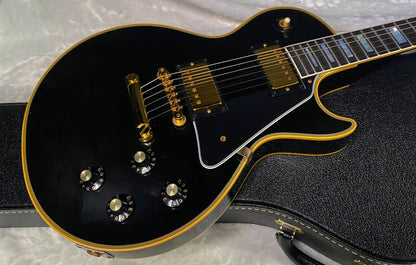 NEW! Gibson Custom Shop Murphy Lab '68 Les Paul Custom Reissue Ultra Light Aged Ebony Authorized Dealer - 9.2 lbs - G06602