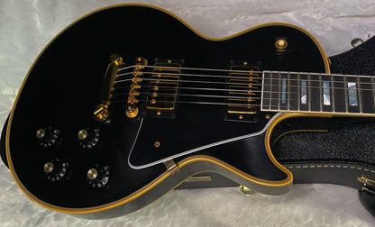 NEW! Gibson Custom Shop Murphy Lab '68 Les Paul Custom Reissue Ultra Light Aged Ebony Authorized Dealer - 9.2 lbs - G06602