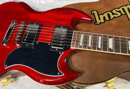 NEW ! Gibson SG Standard '61 Stop Bar - Vintage Cherry - Only 6.3 lbs - Authorized Dealer - G07186
