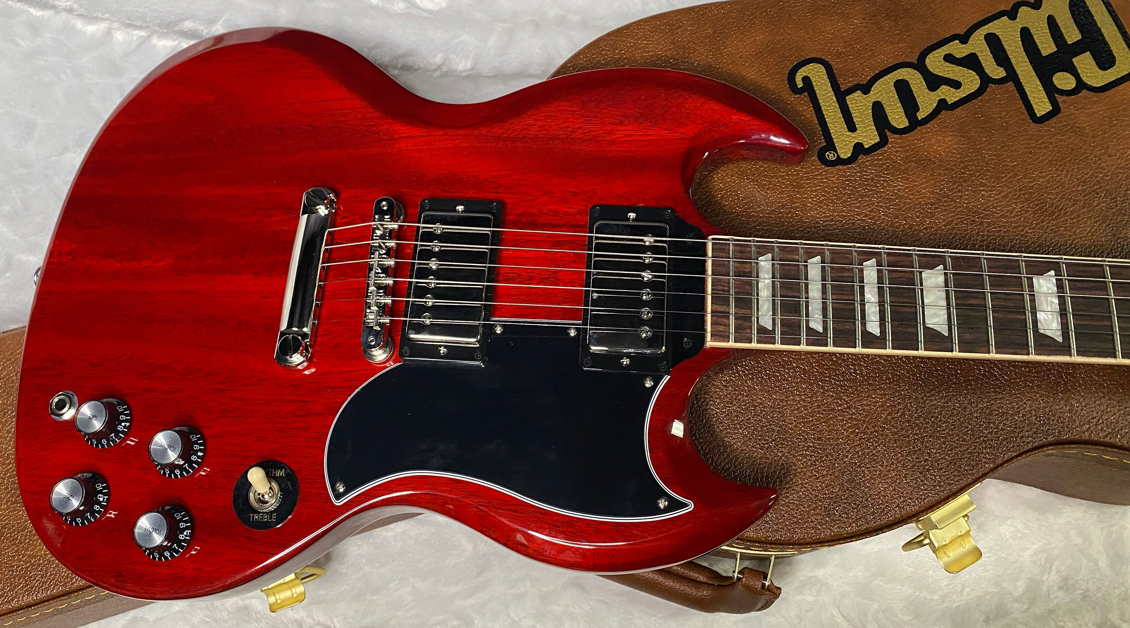 NEW ! Gibson SG Standard '61 Stop Bar - Vintage Cherry - Only 6.3 lbs - Authorized Dealer - G07186