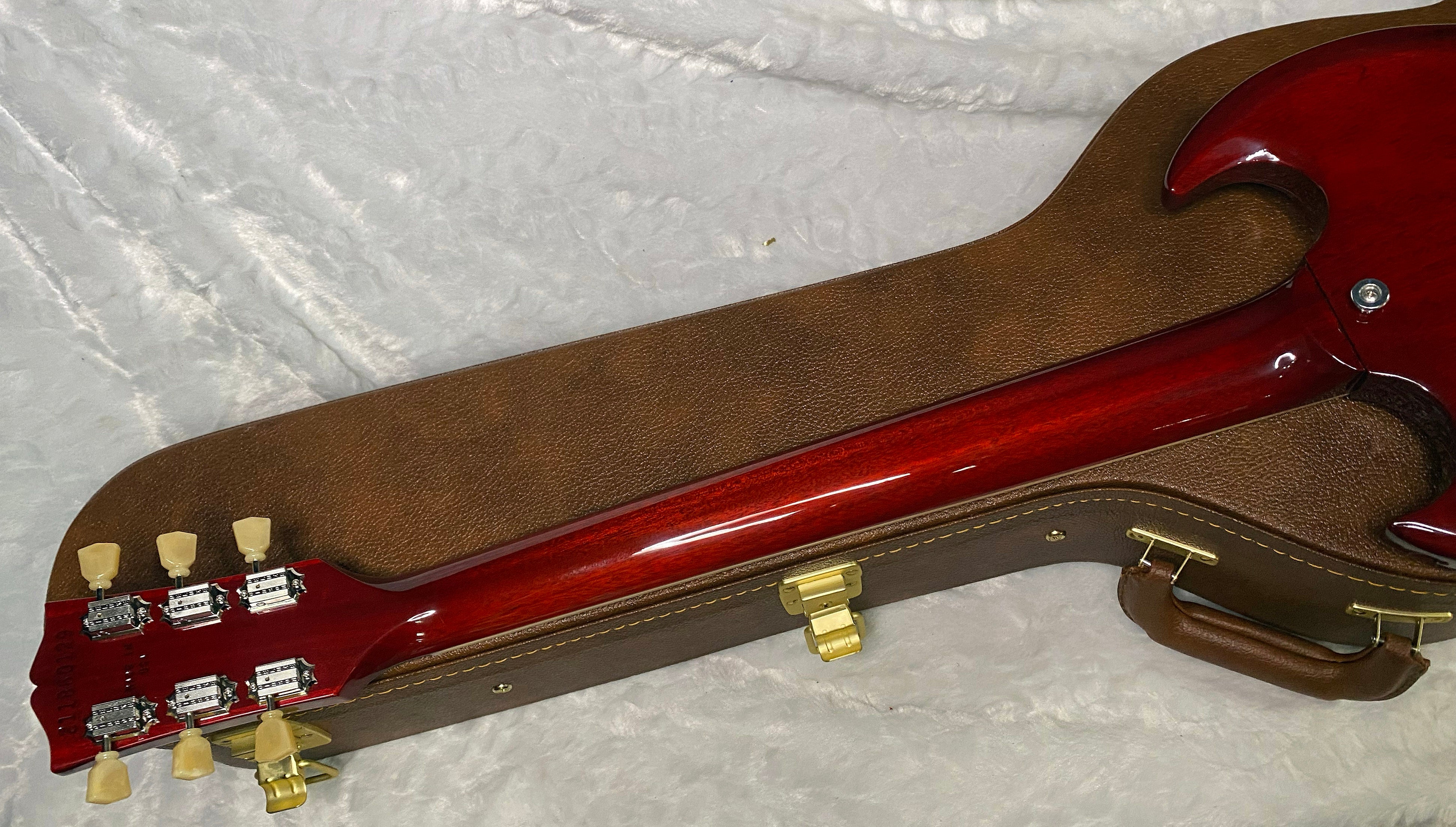 NEW ! Gibson SG Standard '61 Stop Bar - Vintage Cherry - Only 6.3 lbs - Authorized Dealer - G07186