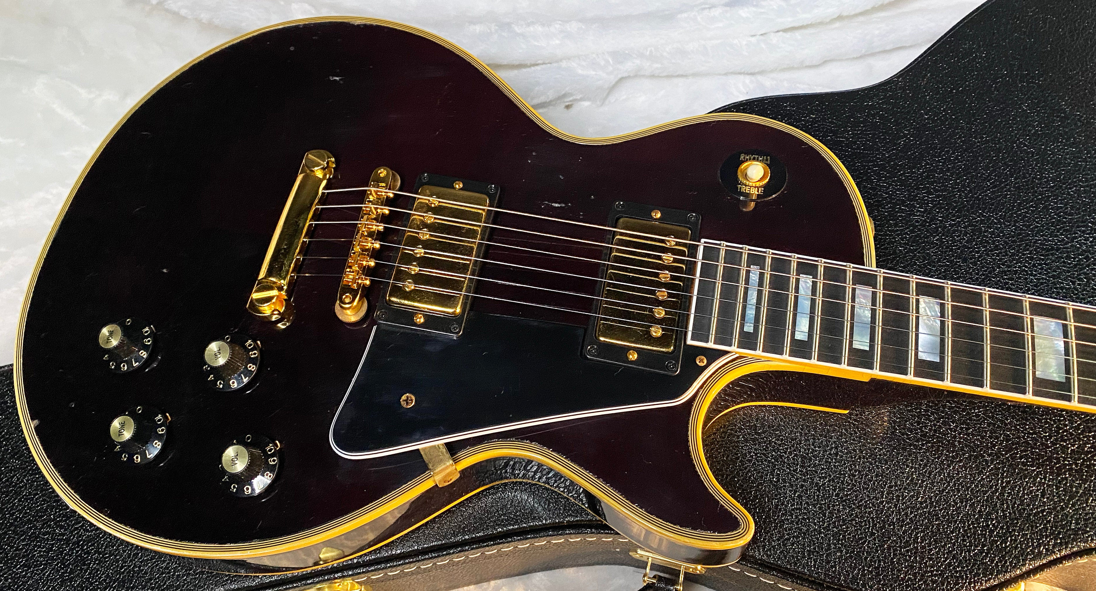 NEW! Gibson Custom Shop Murphy Lab '68 Les Paul Custom Reissue - Light Aged Walnut Finish - Authorized Dealer - Only 9.2 lbs - G06604