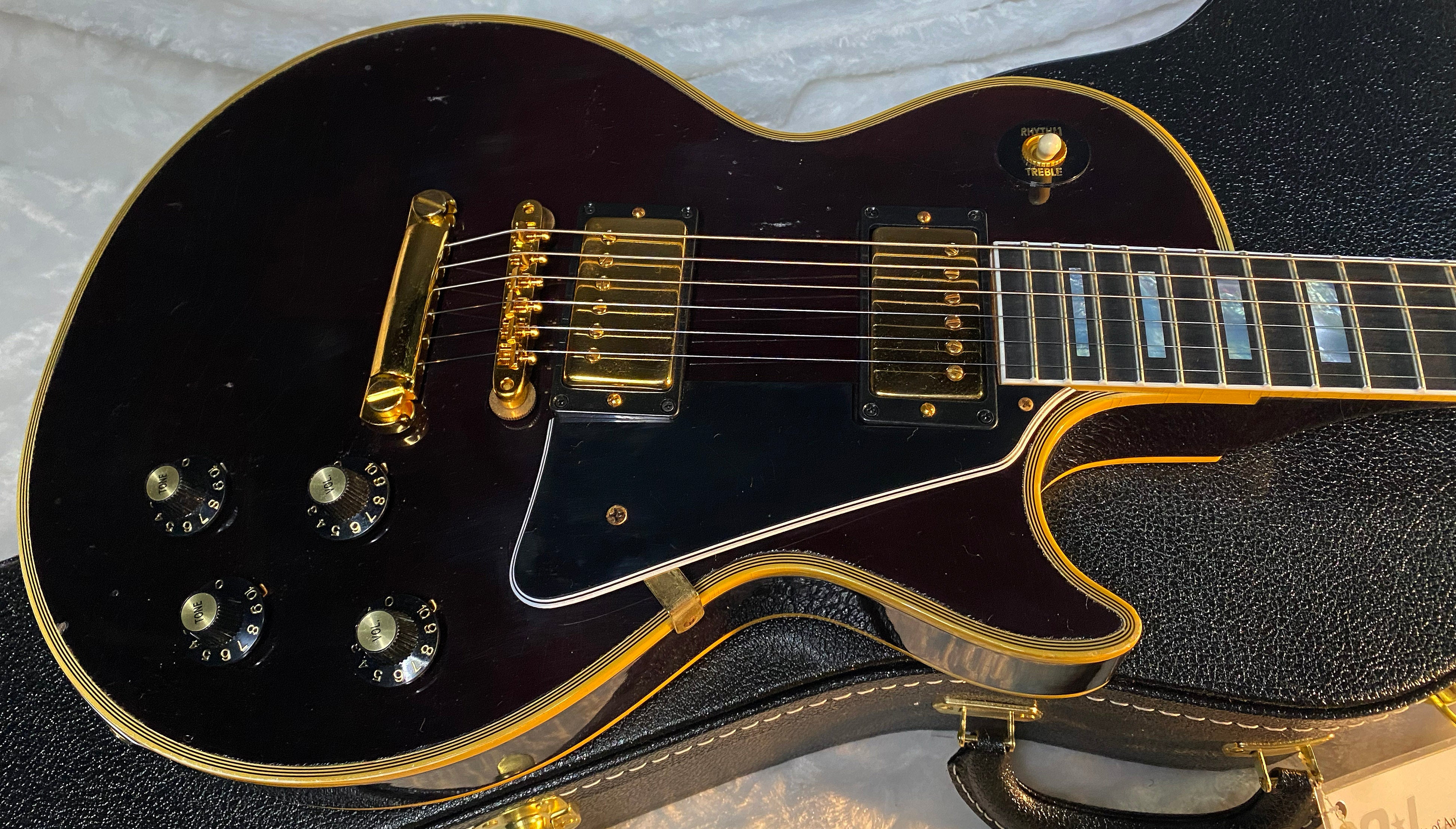 NEW! Gibson Custom Shop Murphy Lab '68 Les Paul Custom Reissue - Light Aged Walnut Finish - Authorized Dealer - Only 9.2 lbs - G06604