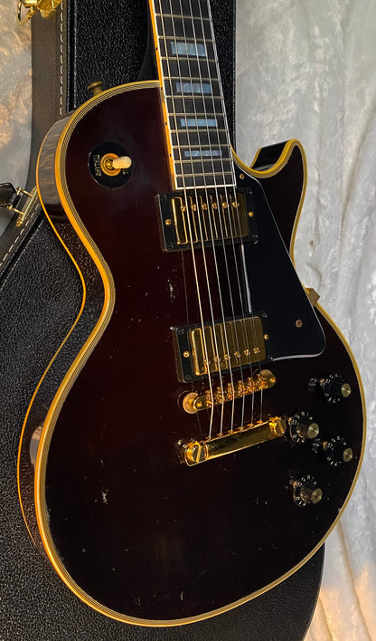 NEW! Gibson Custom Shop Murphy Lab '68 Les Paul Custom Reissue - Light Aged Walnut Finish - Authorized Dealer - Only 9.2 lbs - G06604