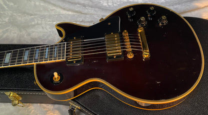 NEW! Gibson Custom Shop Murphy Lab '68 Les Paul Custom Reissue - Light Aged Walnut Finish - Authorized Dealer - Only 9.2 lbs - G06604