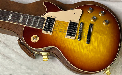 NEW! Gibson Les Paul 60's Standard Iced Tea - Authorized Dealer - Beautiful Flame Maple Top - ONLY 8.6 lbs!! - G07171