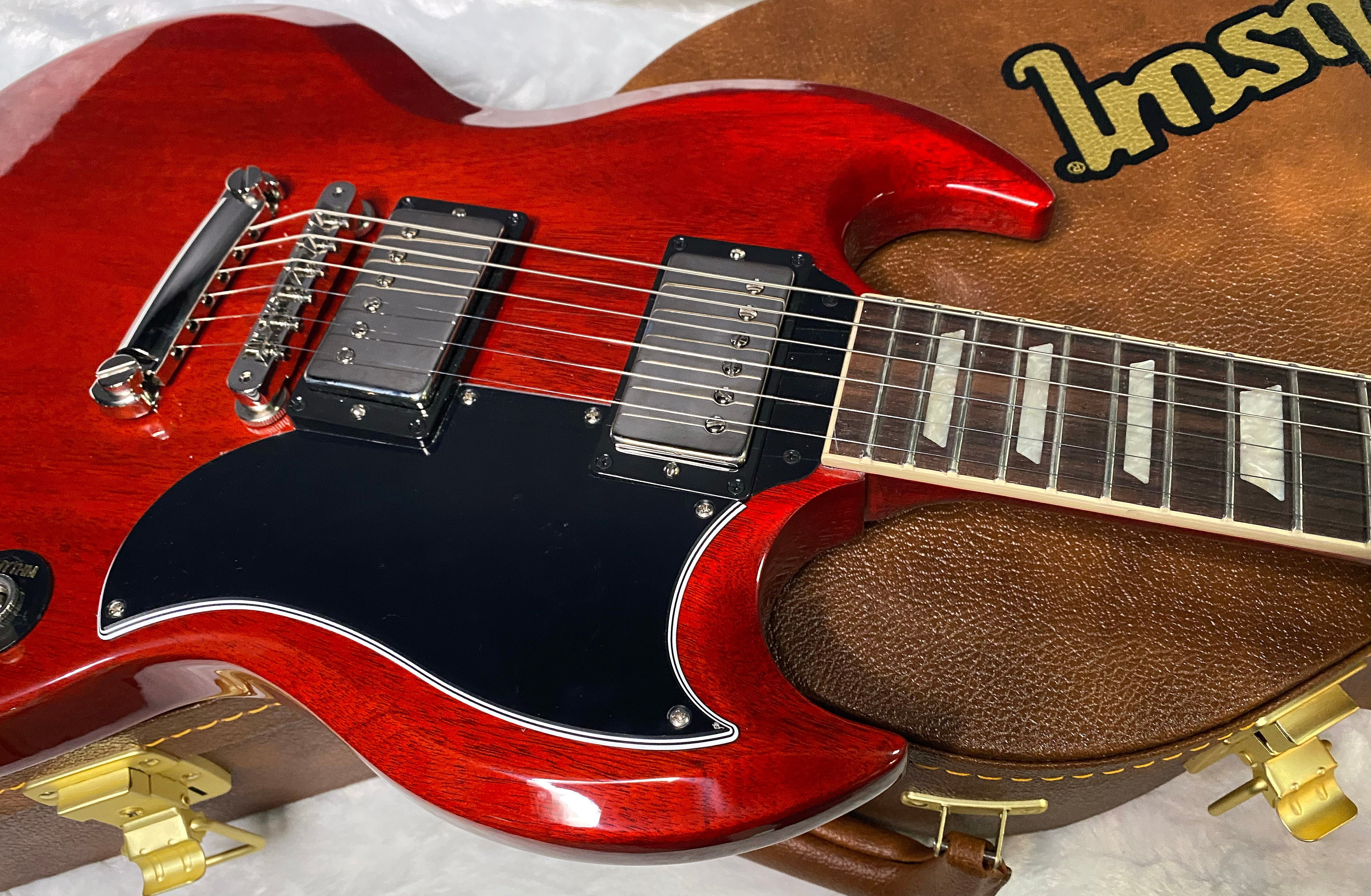 NEW ! Gibson SG Standard '61 Stop Bar - Vintage Cherry - Only 6.4 lbs - Authorized Dealer - G07180