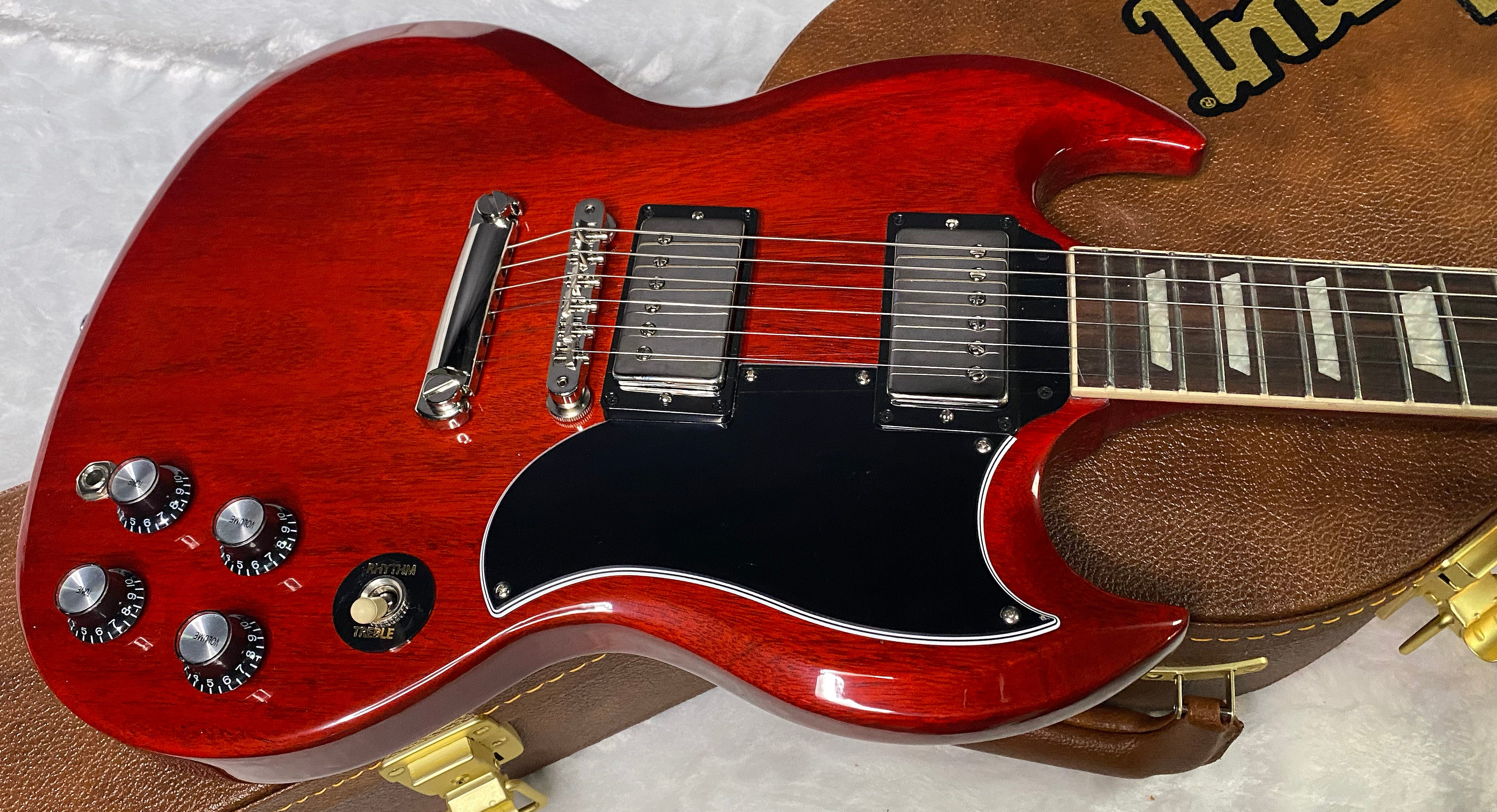 NEW ! Gibson SG Standard '61 Stop Bar - Vintage Cherry - Only 6.4 lbs - Authorized Dealer - G07180