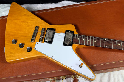NEW! Gibson Custom 1958 Korina Explorer Reissue Electric Guitar - VOS - Only 8.1 lbs - Authorized Dealer - G07978