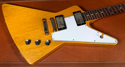 NEW! Gibson Custom 1958 Korina Explorer Reissue Electric Guitar - VOS - Only 8.1 lbs - Authorized Dealer - G07978