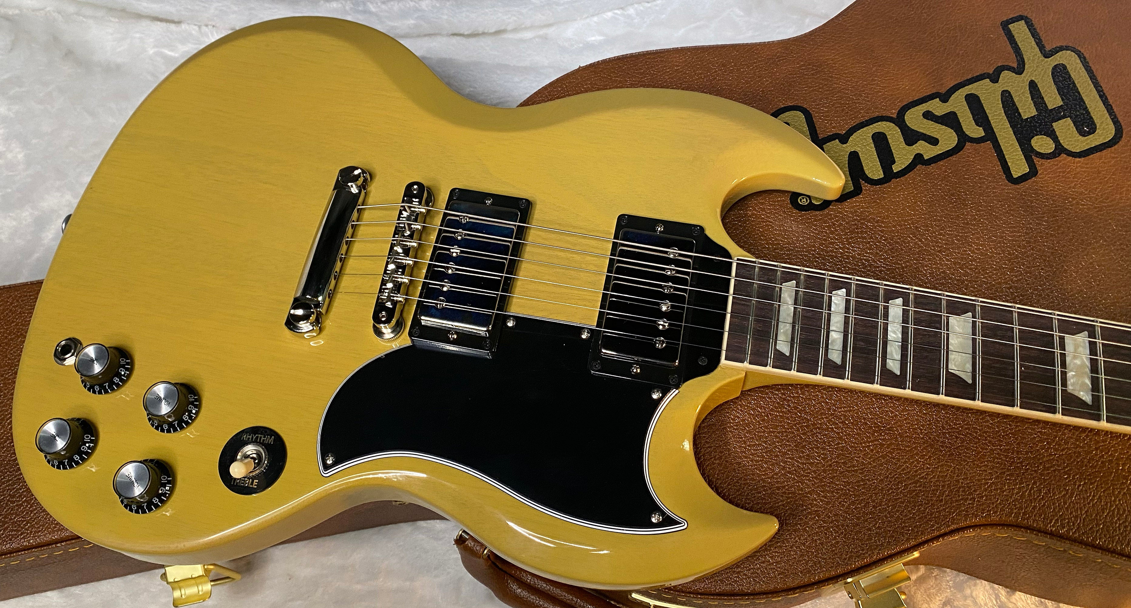 NEW! Gibson SG Standard '61 Stop Bar - TV Yellow - ONLY 6.6 lbs!!! - Authorized Dealer - G06601