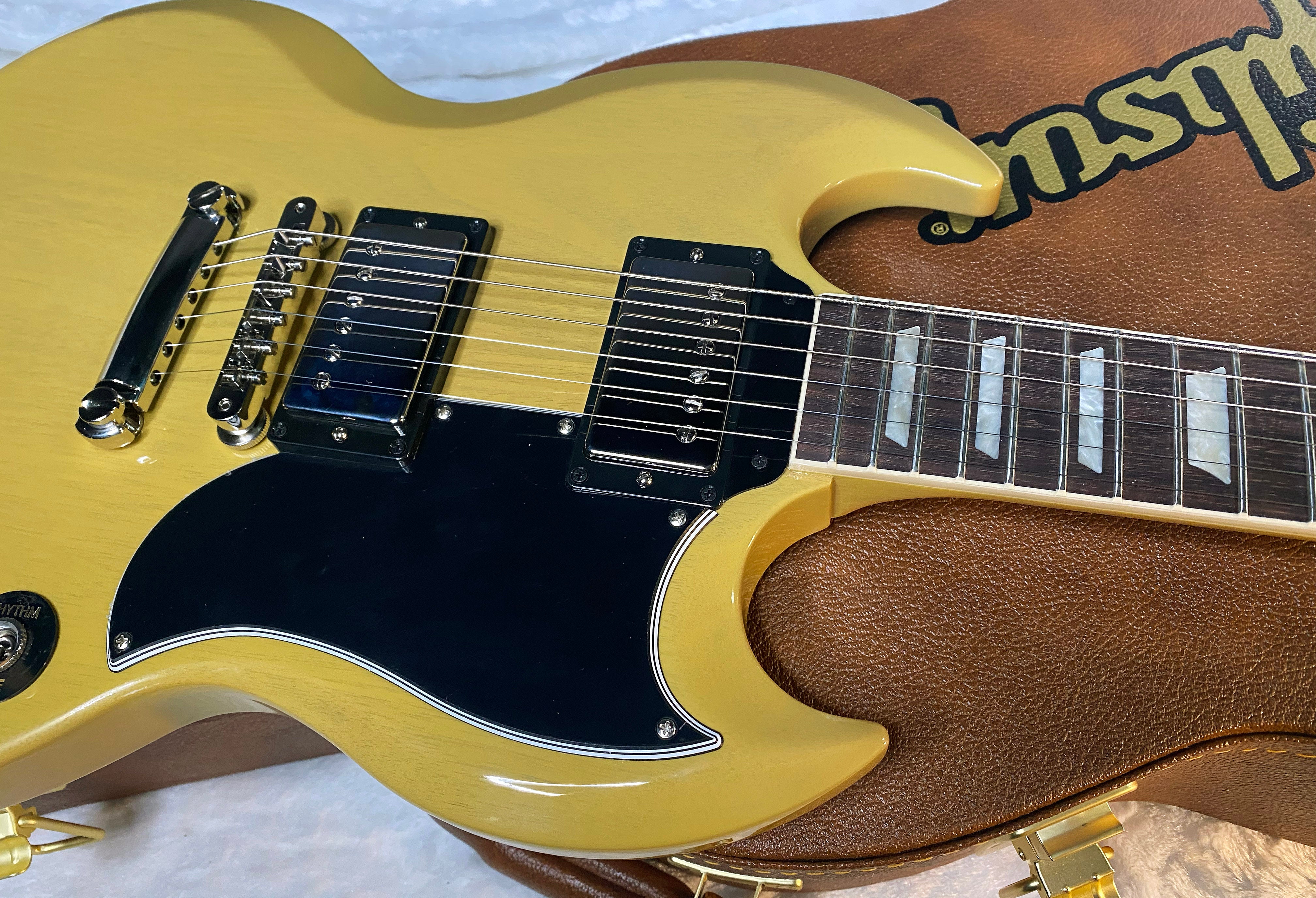 NEW! Gibson SG Standard '61 Stop Bar - TV Yellow - ONLY 6.6 lbs!!! - Authorized Dealer - G06601