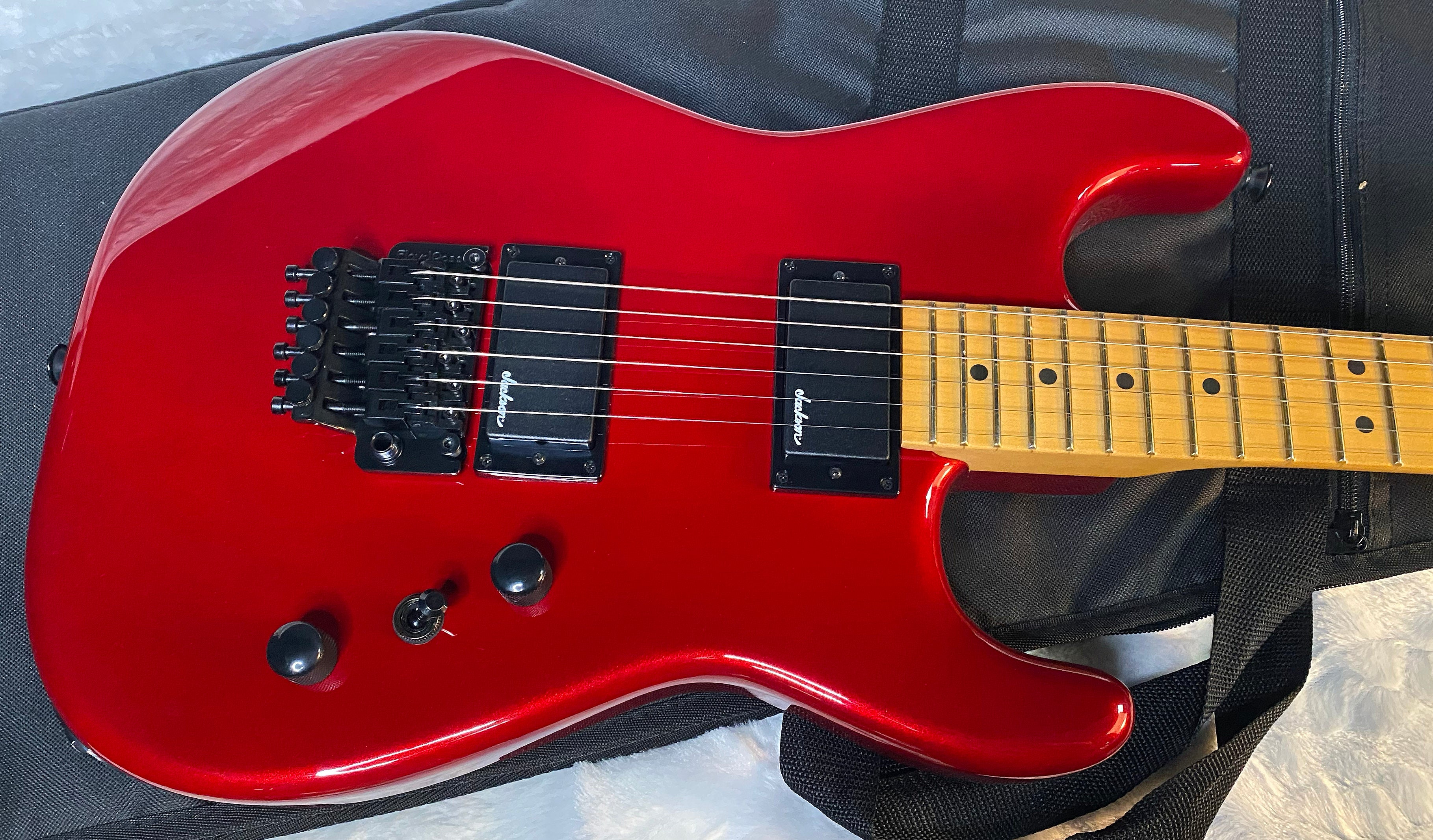 NEW ! Jackson Pro Origins 1985 San Dimas SD1 HH FR - Candy Apple
