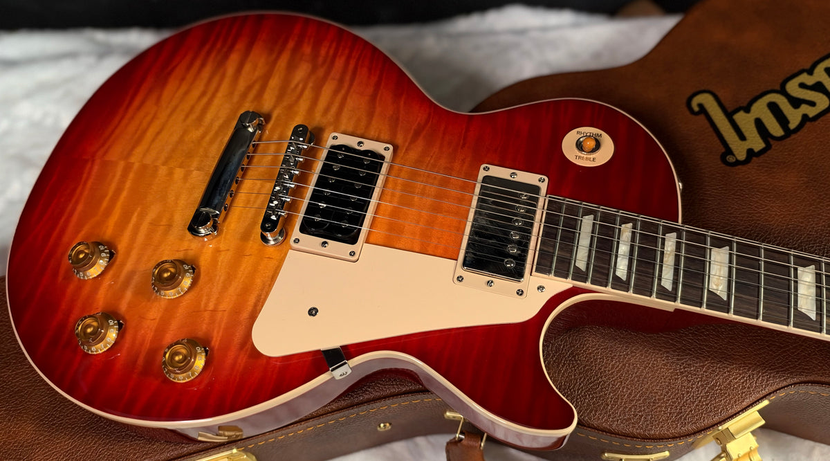 NEW ! Gibson Les Paul Standard '50s - AAA Flame - Factory Sunburst (custom shop finish) - Bizarre Guitar Limited Edition - 9 lbs - Authorized Dealer - G07933