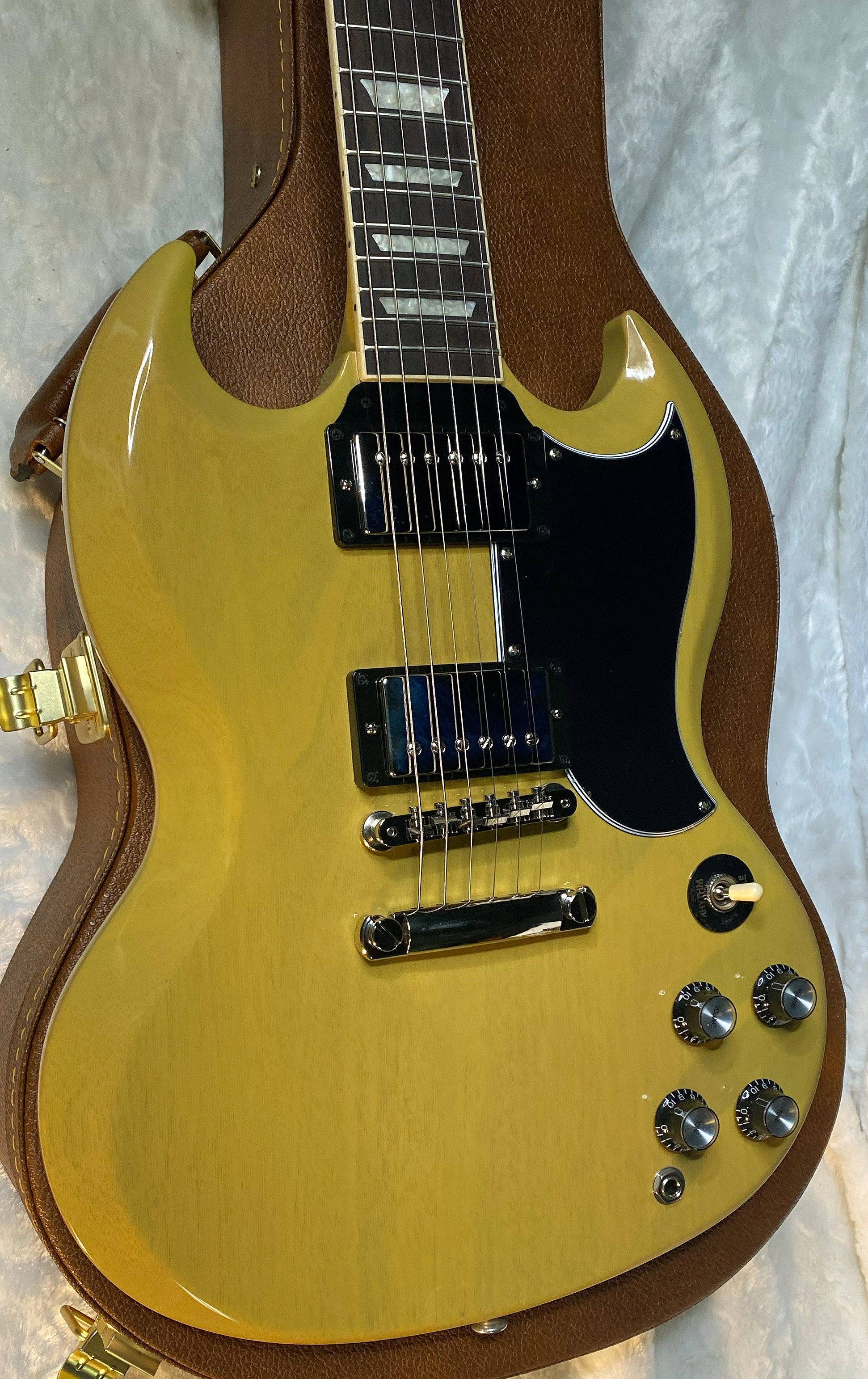 NEW! Gibson SG Standard '61 Stop Bar - TV Yellow - ONLY 6.6 lbs!!! - Authorized Dealer - G06601