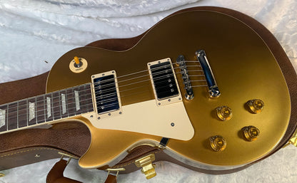 NEW ! Gibson Les Paul 50's Standard Gold Top - Left Handed - Authorized Dealer - Only 9.2 lbs - G07175