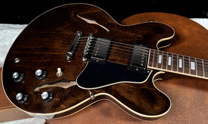 NEW ! Gibson ES-335 60s Semi-hollowbody Electric Guitar - Dark Walnut - Authorized Dealer - 7.8 lbs - G07996