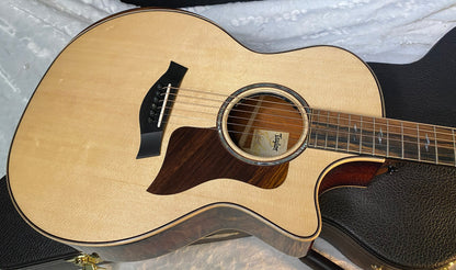 NEW! Taylor 814ce LTD Cocobolo Acoustic-Electric Guitar - Natural Top - Shaded Edgeburst Back & Sides - Authorized Dealer - SAVE! G06612