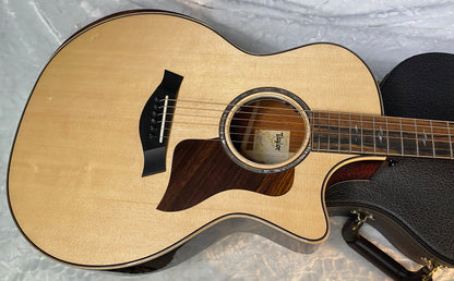NEW! Taylor 814ce LTD Cocobolo Acoustic-Electric Guitar - Natural Top - Shaded Edgeburst Back & Sides - Authorized Dealer - SAVE! G06612