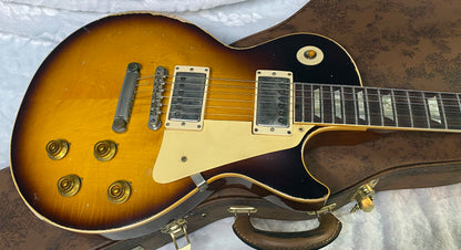 NEW! Gibson Custom 1959 Les Paul Standard Resissue Electric Guitar - Beauty of the Burst #58 - Heavy Aged - Murphy Lab - Authorized Dealer - 8.7 lbs - G07173