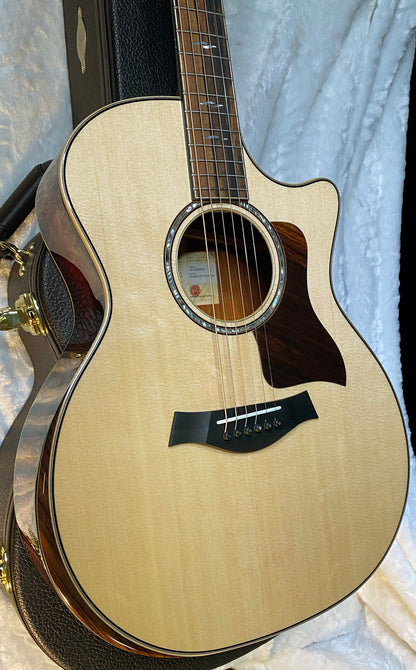 NEW! Taylor 814ce LTD Cocobolo Acoustic-Electric Guitar - Natural Top - Shaded Edgeburst Back & Sides - Authorized Dealer - SAVE! G06612