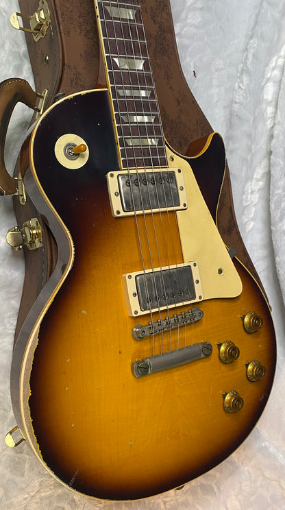 NEW! Gibson Custom 1959 Les Paul Standard Resissue Electric Guitar - Beauty of the Burst #58 - Heavy Aged - Murphy Lab - Authorized Dealer - 8.7 lbs - G07173