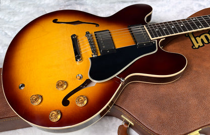NEW ! Gibson ES-335 50s Semi-Hollowbody Electric Guitar - Vintage Tobacco Burst - Authorized Dealer - 8.6 lbs - G07911