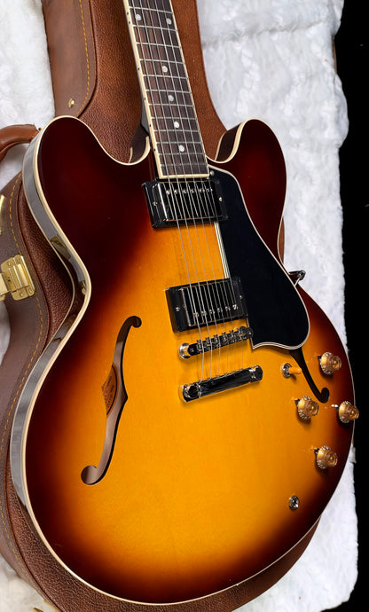 NEW ! Gibson ES-335 50s Semi-Hollowbody Electric Guitar - Vintage Tobacco Burst - Authorized Dealer - 8.6 lbs - G07911