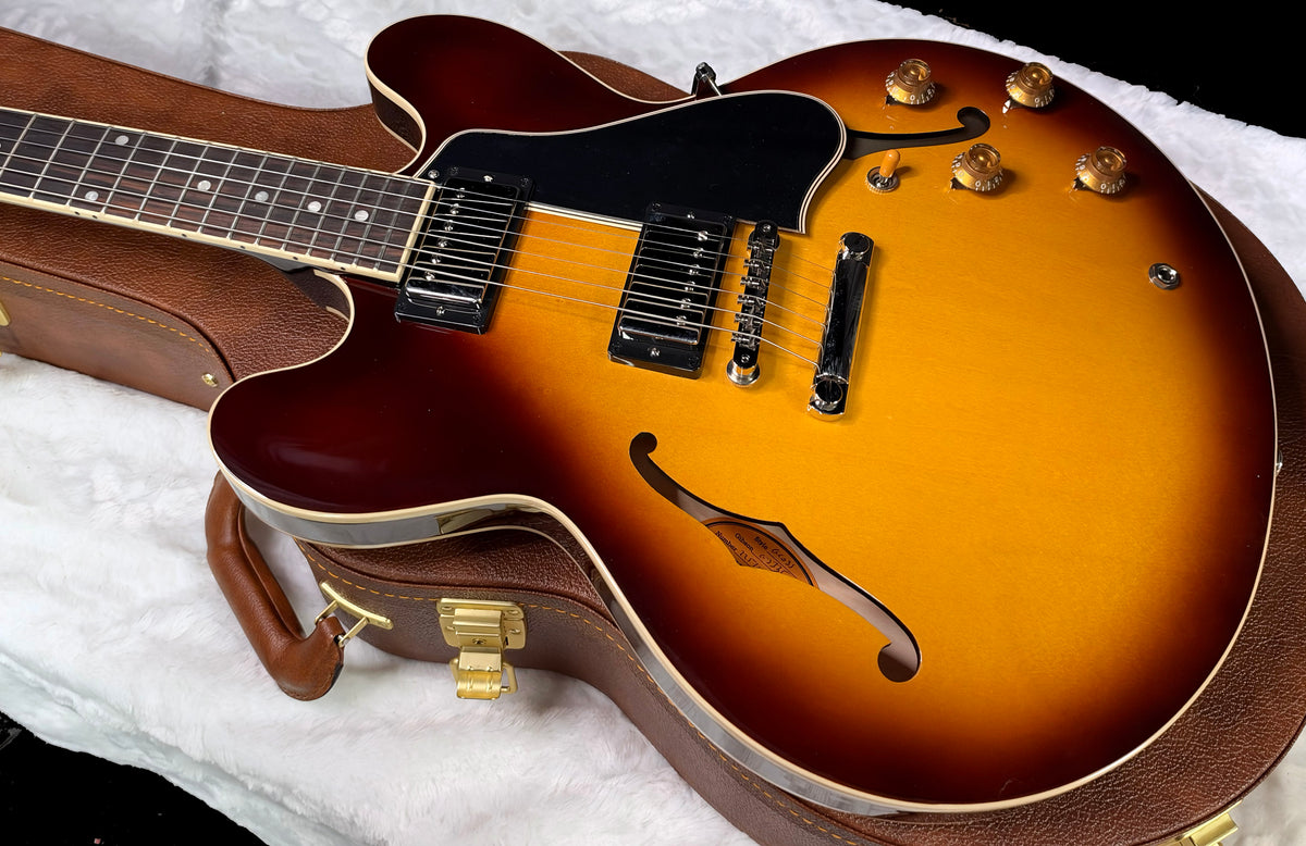 NEW ! Gibson ES-335 50s Semi-Hollowbody Electric Guitar - Vintage Tobacco Burst - Authorized Dealer - 8.6 lbs - G07911