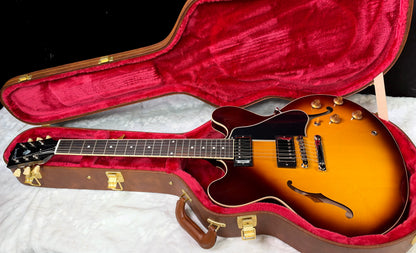 NEW ! Gibson ES-335 50s Semi-Hollowbody Electric Guitar - Vintage Tobacco Burst - Authorized Dealer - 8.6 lbs - G07911