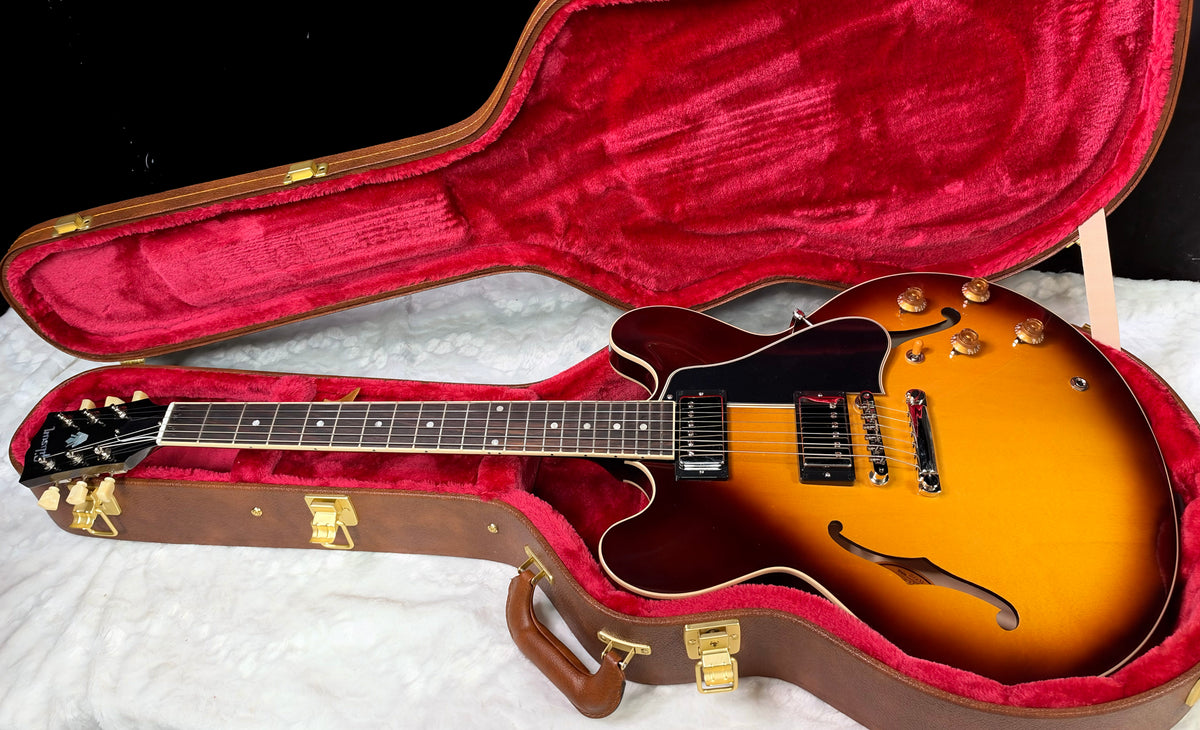 NEW ! Gibson ES-335 50s Semi-Hollowbody Electric Guitar - Vintage Tobacco Burst - Authorized Dealer - 8.6 lbs - G07911