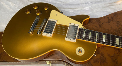 NEW Gibson Custom Shop '57 Les Paul Goldtop Reissue - Double Gold VOS - Left Handed - Authorized Dealer - Only 8.6 lbs G06605