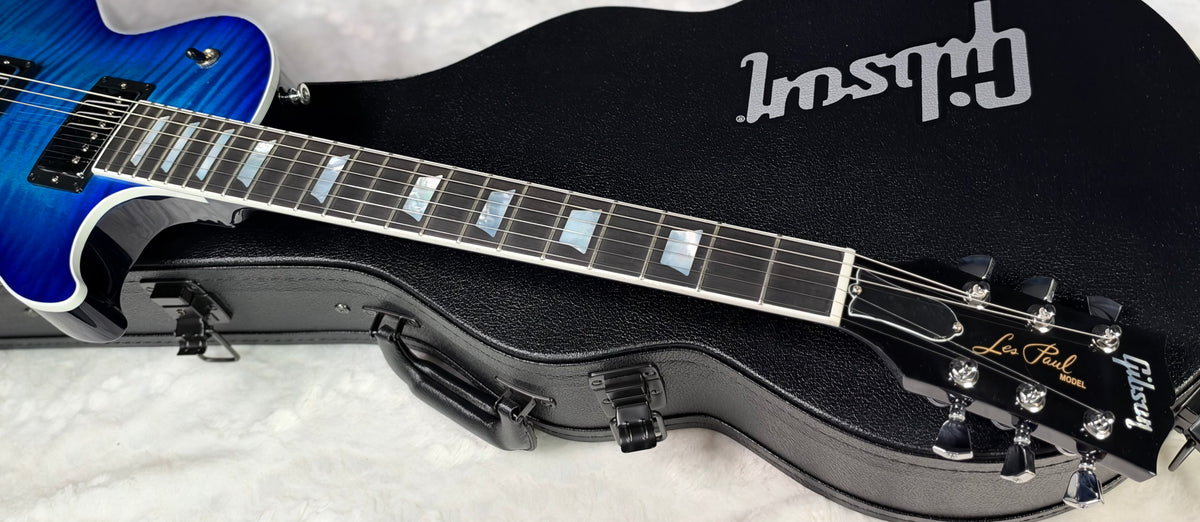 NEW ! Gibson Les Paul Modern Figured - Cobalt Burst - Beautiful Flame Top! Authorized Dealer - Only 8.2lbs - G0800