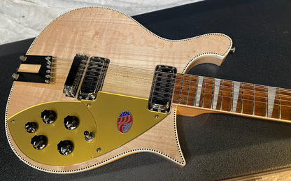 NEW! Rickenbacker 660/12 Maple Glo MG 7.7 lbs - Authorized Dealer - In Stock Ready to Ship- G06613