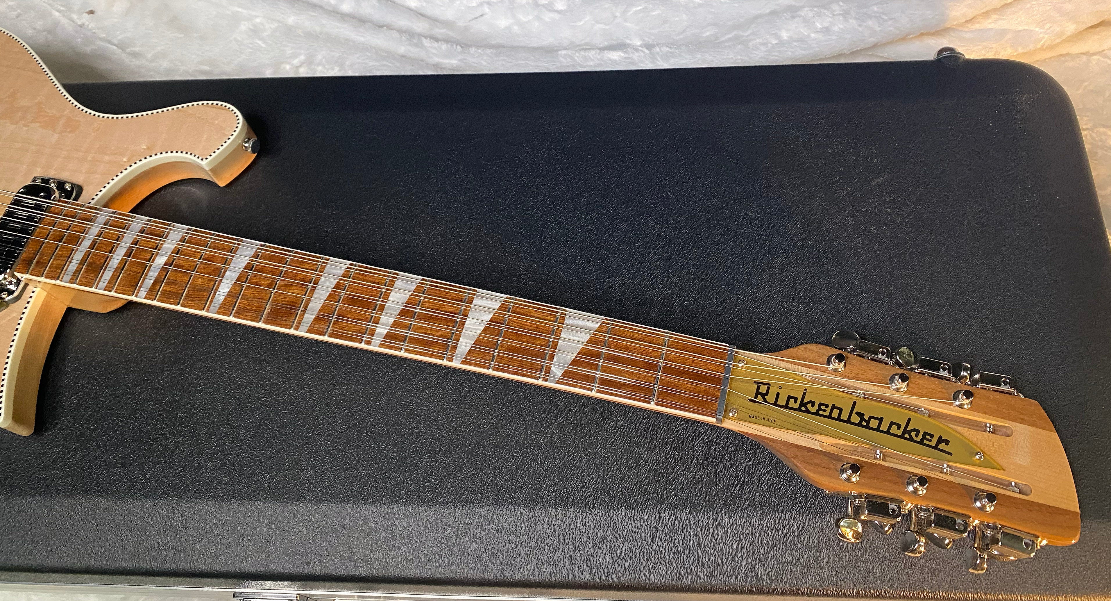 NEW! Rickenbacker 660/12 Maple Glo MG 7.7 lbs - Authorized Dealer - In Stock Ready to Ship- G06613