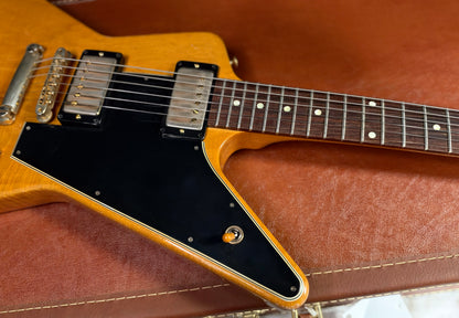 NEW! Gibson Custom 1958 Korina Explorer Reissue - Murphy Lab Heavy Aged - Stinger Headstock - Only 7.35 lbs - Authorized Dealer - G07979