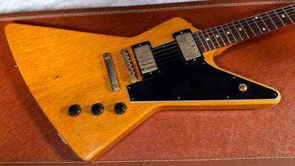 NEW! Gibson Custom 1958 Korina Explorer Reissue - Murphy Lab Heavy Aged - Stinger Headstock - Only 7.35 lbs - Authorized Dealer - G07979