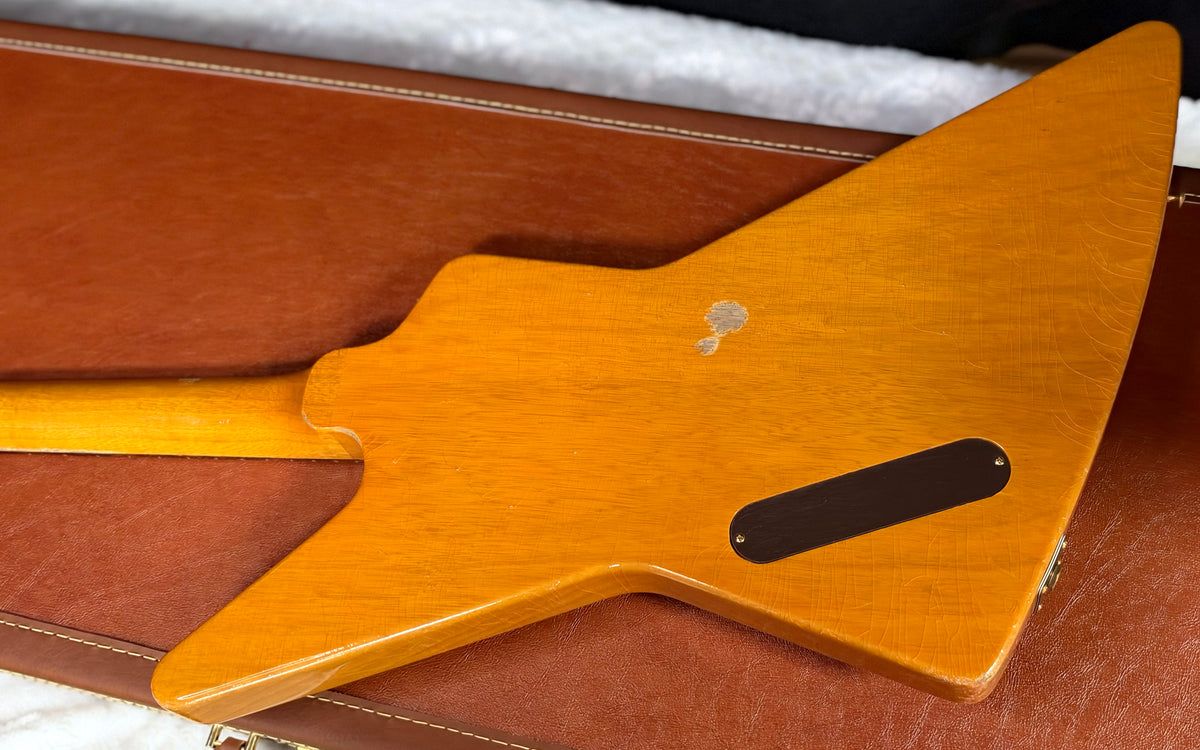 NEW! Gibson Custom 1958 Korina Explorer Reissue - Murphy Lab Heavy Aged - Stinger Headstock - Only 7.35 lbs - Authorized Dealer - G07979
