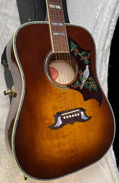 NEW! Gibson Custom Shop Dove Anniversary Limited Edition Acoustic-Electric - Cremona Burst - 5.3lbs - Authorized Dealer - G07201