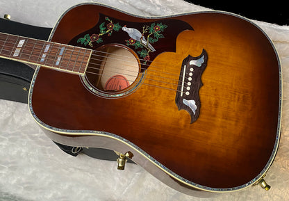 NEW! Gibson Custom Shop Dove Anniversary Limited Edition Acoustic-Electric - Cremona Burst - 5.3lbs - Authorized Dealer - G07201