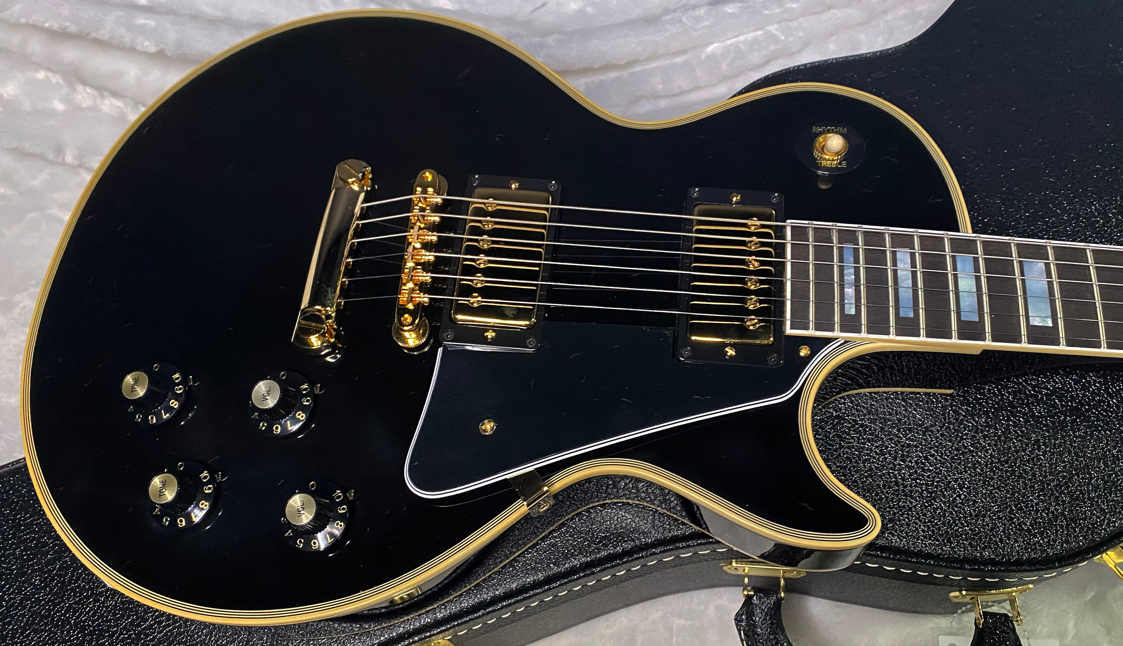 NEW! Gibson Custom Shop '68 Les Paul Custom Reissue - Gloss Ebony - Authorized Dealer - 9.3 lbs - G06603