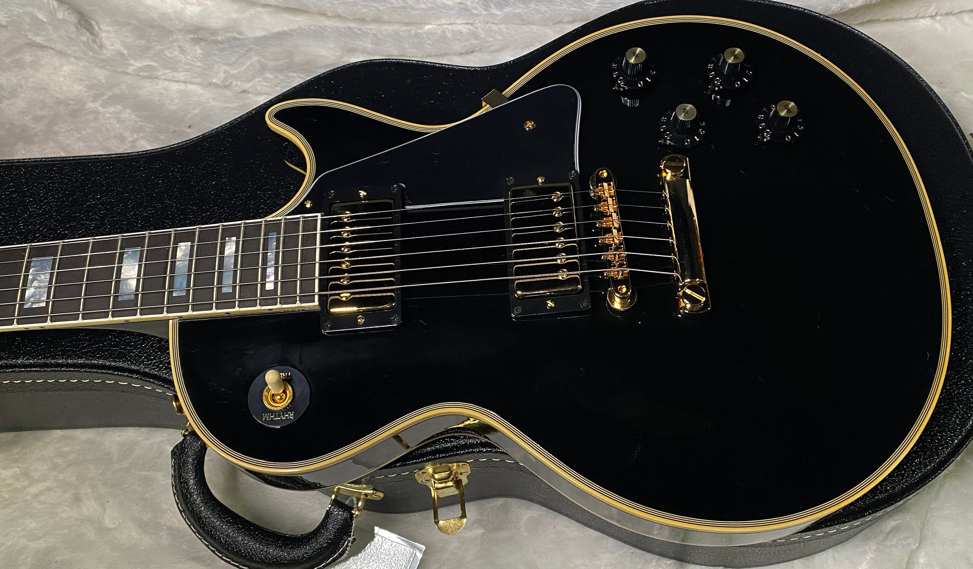 NEW! Gibson Custom Shop '68 Les Paul Custom Reissue - Gloss Ebony - Authorized Dealer - 9.3 lbs - G06603