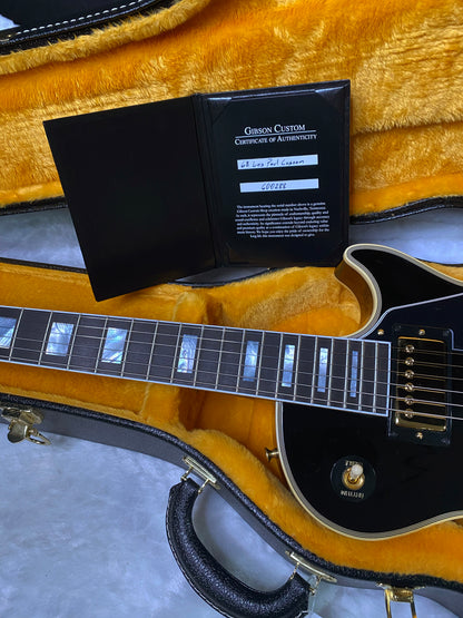 NEW! Gibson Custom Shop '68 Les Paul Custom Reissue - Gloss Ebony - Authorized Dealer - 9.3 lbs - G06603