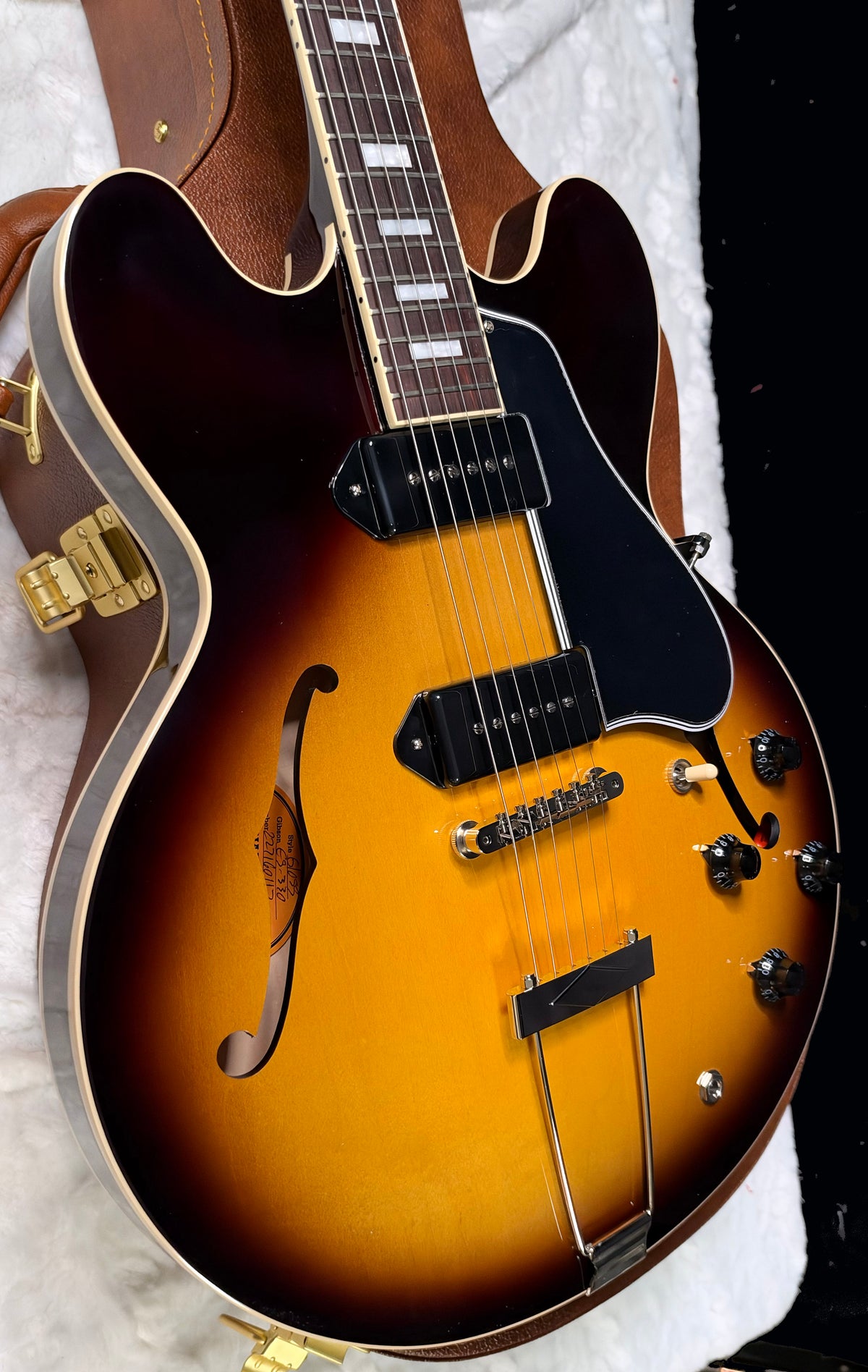 NEW ! Gibson ES-330 Hollowbody Electric Guitar - Tobacco Burst - Authorized Dealer - Only 6.4 lbs! G06987