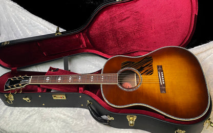 NEW! Gibson Custom Shop Advanced Jumbo Anniversary Limited Edition Acoustic-Electric Guitar - Cremona Burst - 4.45llbs - G07198