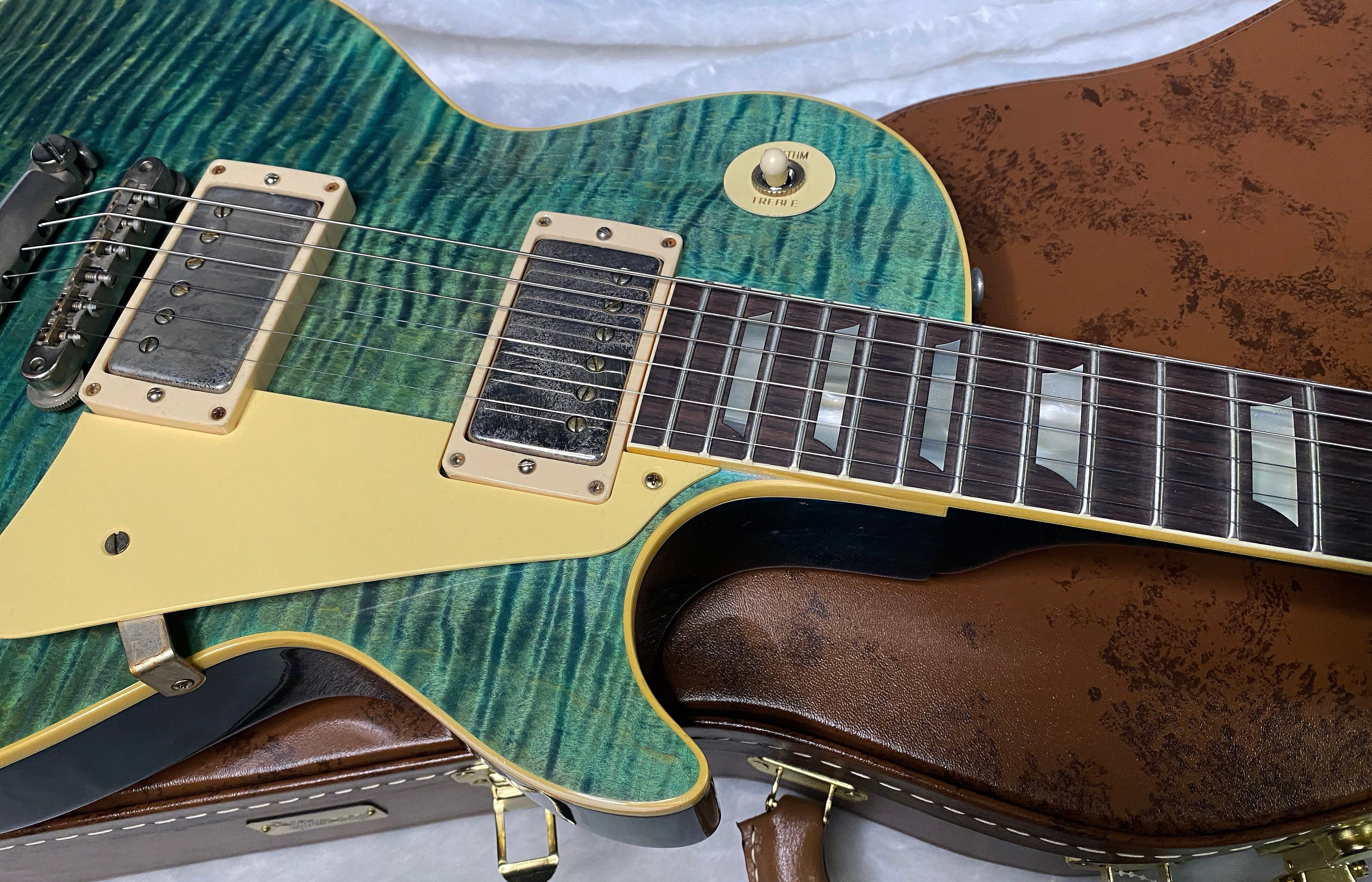 NEW! Gibson Custom 1959 Les Paul Standard Reissue Electric Guitar - Ocean Magenta, Light Aged - Greatest Hits II - Authorized Dealer - 8.4lbs - G06608