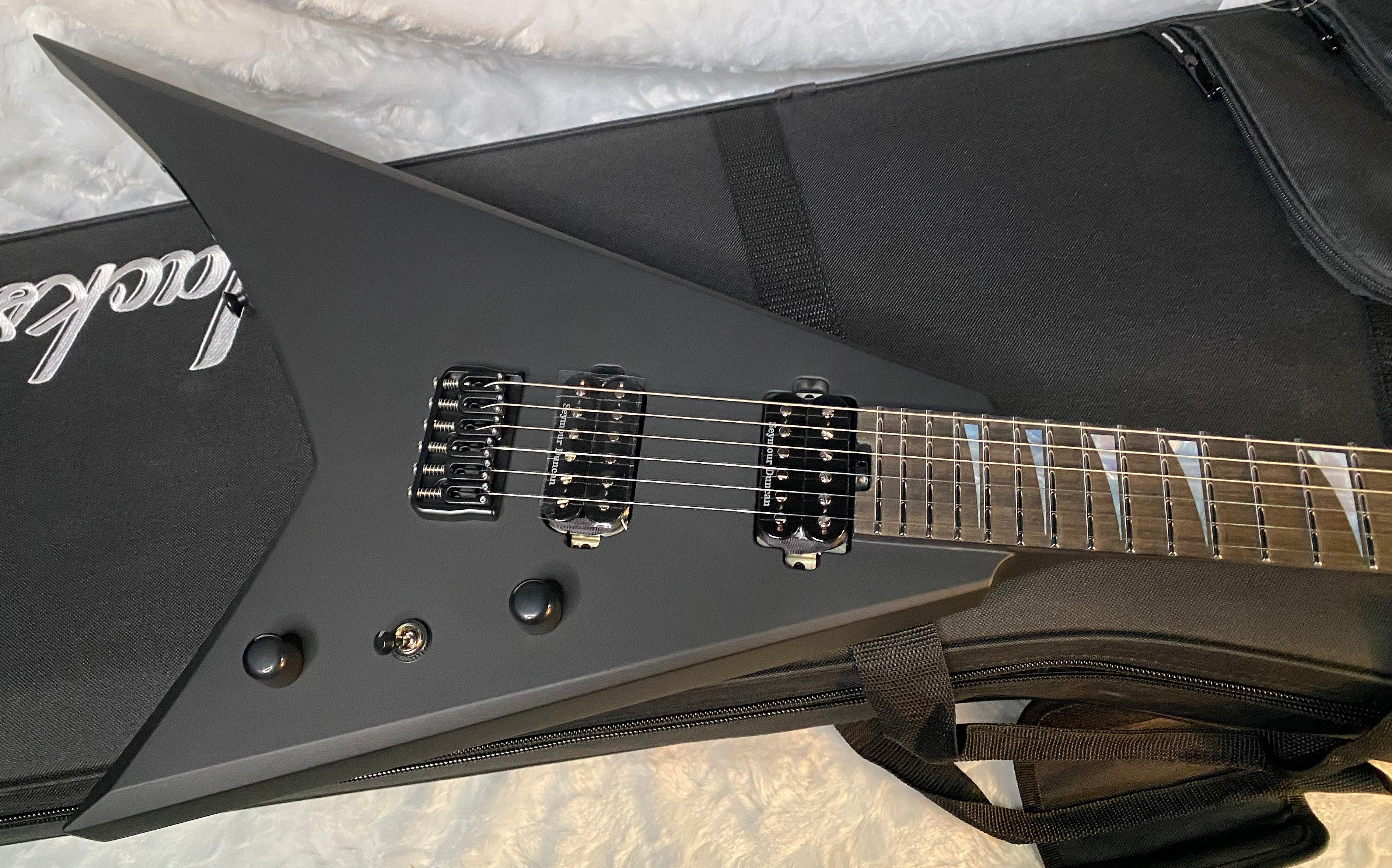 NEW! Jackson American Series Rhoads RR24 HT - Hard Tail - 7.4lbs - Ebony Fingerboard - Satin Black - Authorized Dealer